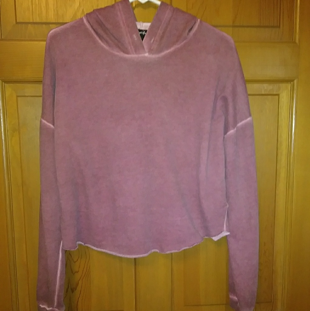 Cropped hoodie